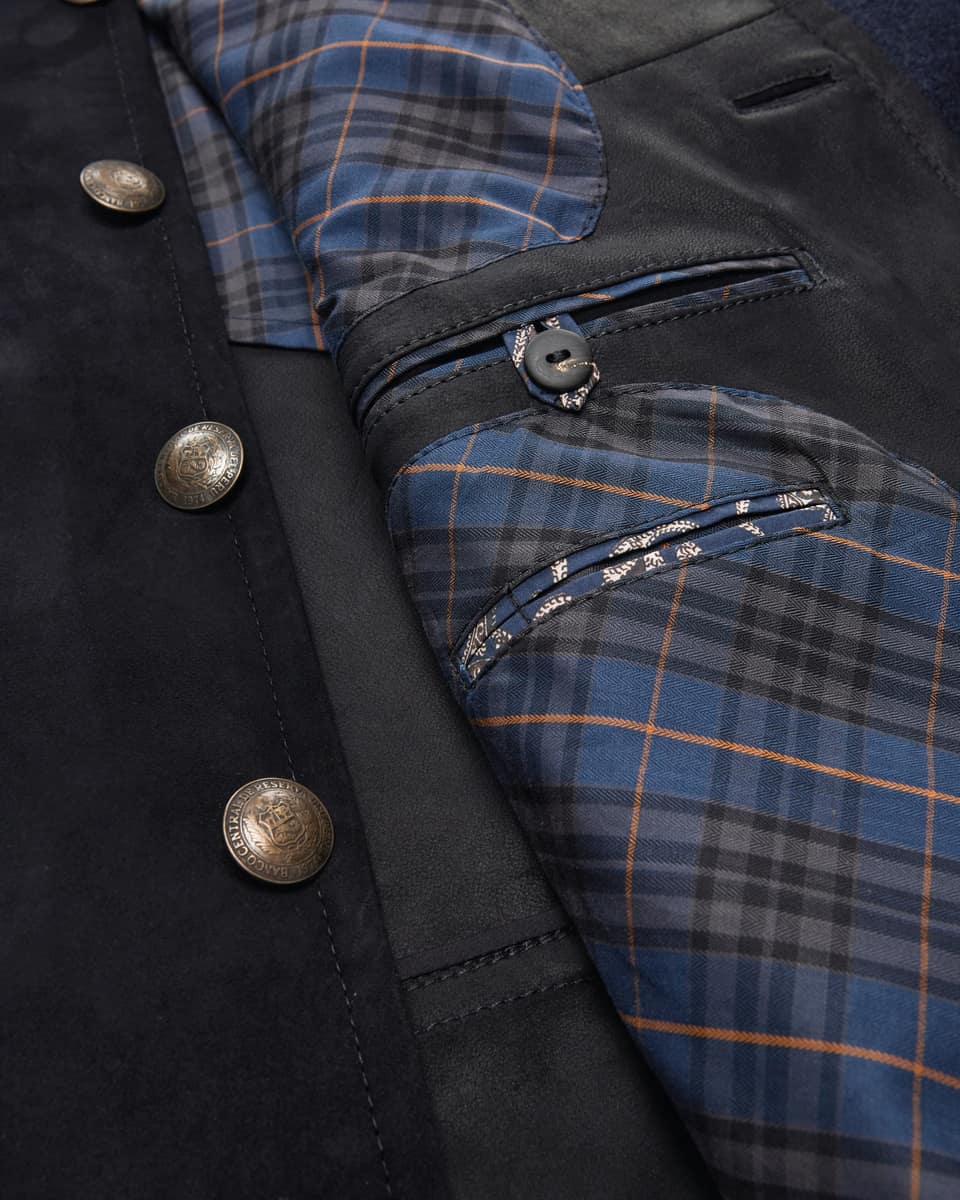 Image 4 for Cumberland traditional leather jacket  56