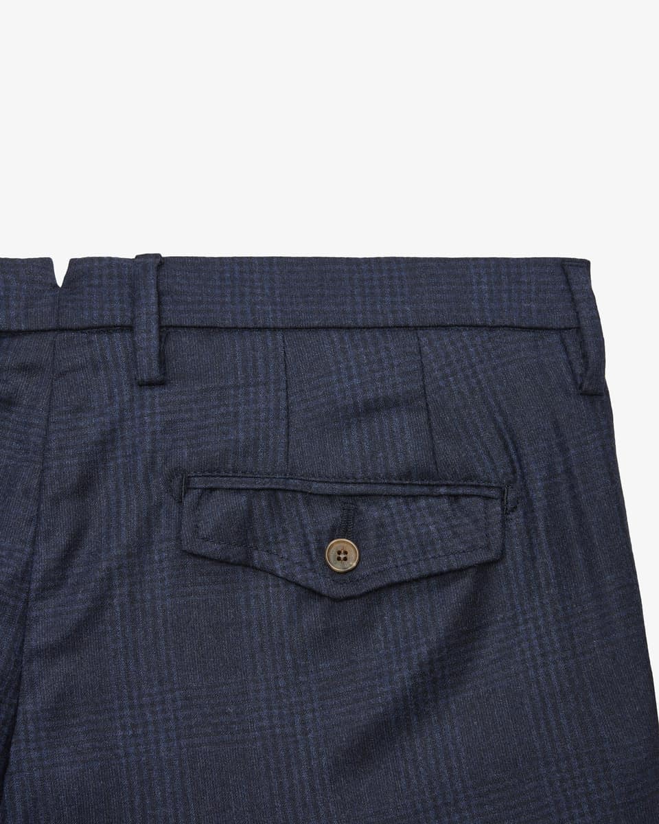 Image 4 for Contemporary fit trousers in virgin wool and cashmere 56