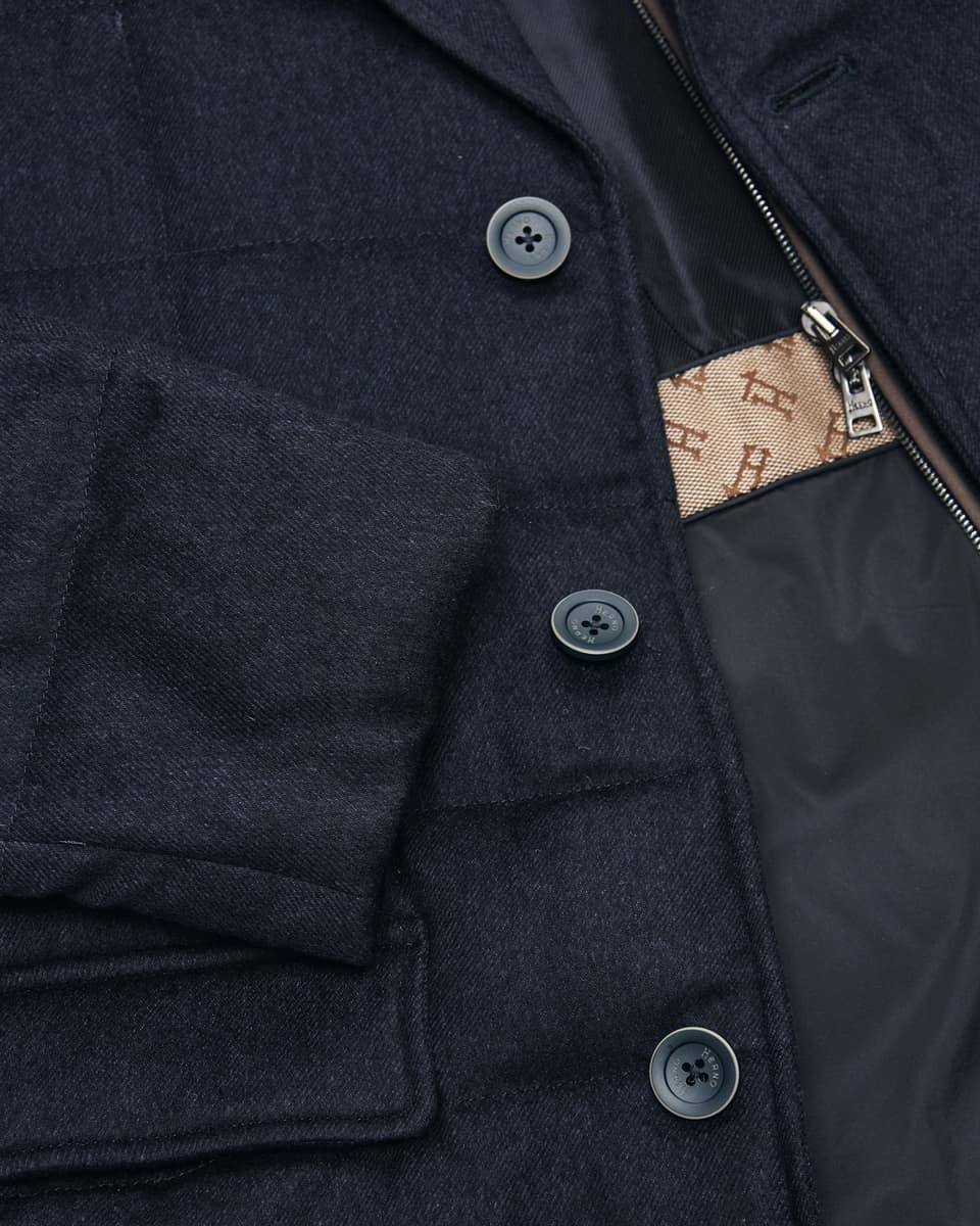 Bild 4 für Steppjacke aus Seide und Cashmere 58