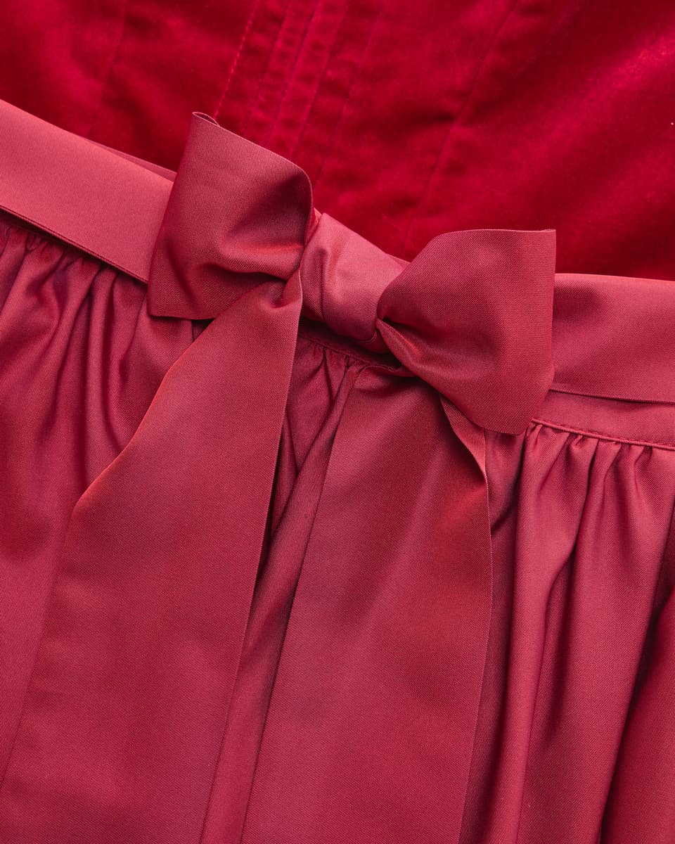 Bild 4 für Wiesndirndl lang mit Schürze  42