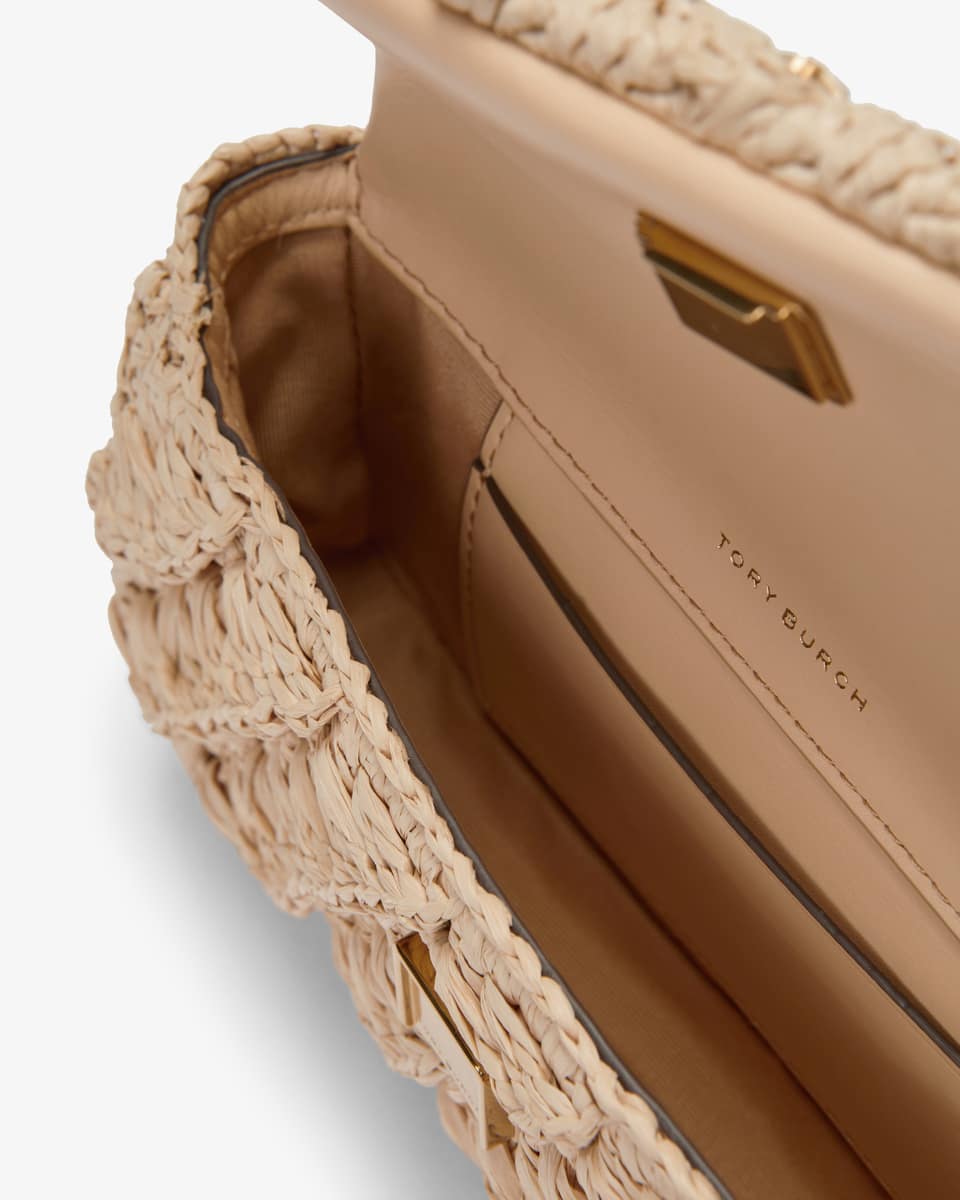 Bild 4 für Kira Woven Mini Flap Umhängetasche  Unisize