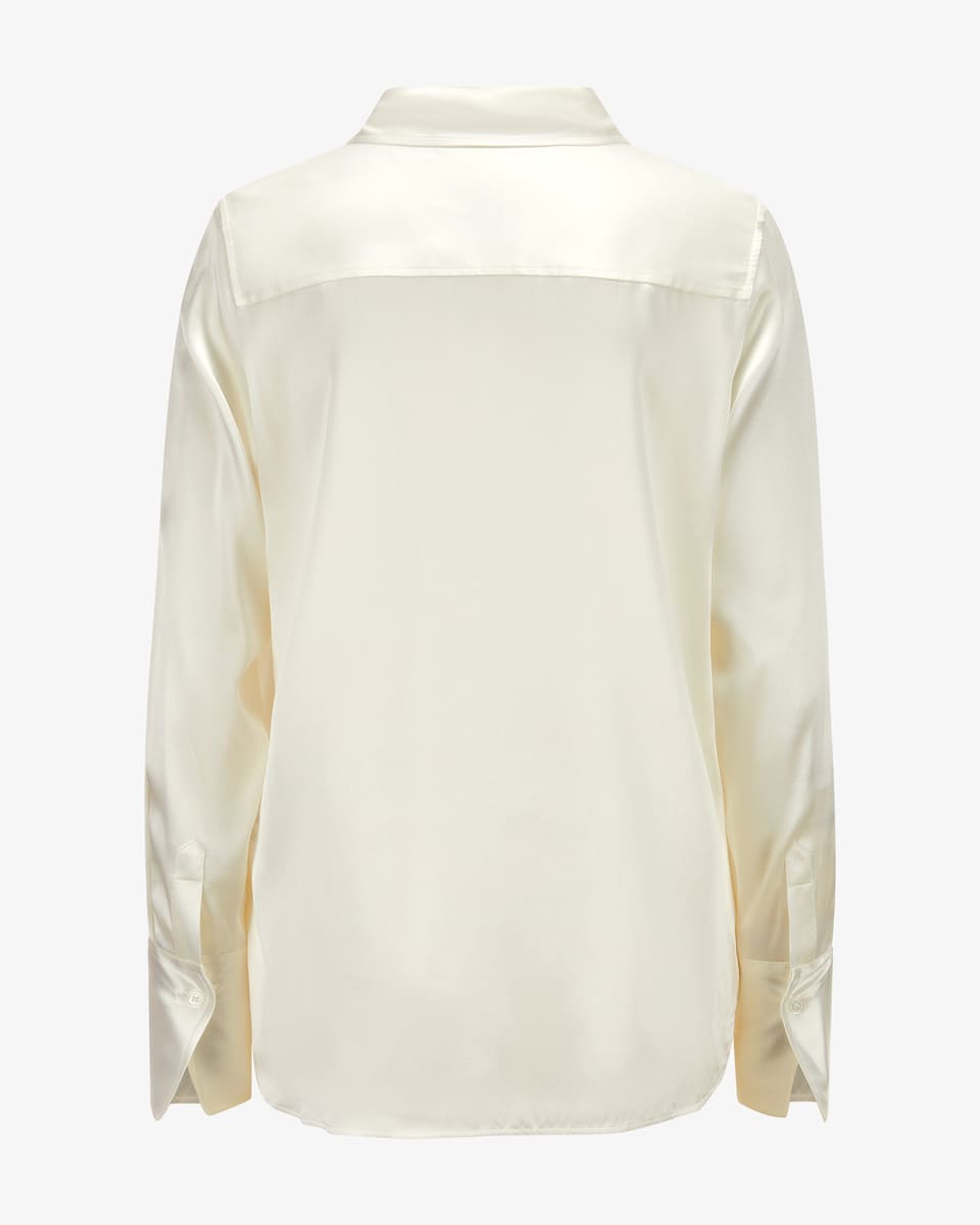 Bild 4 für Seiden-Hemdbluse  42