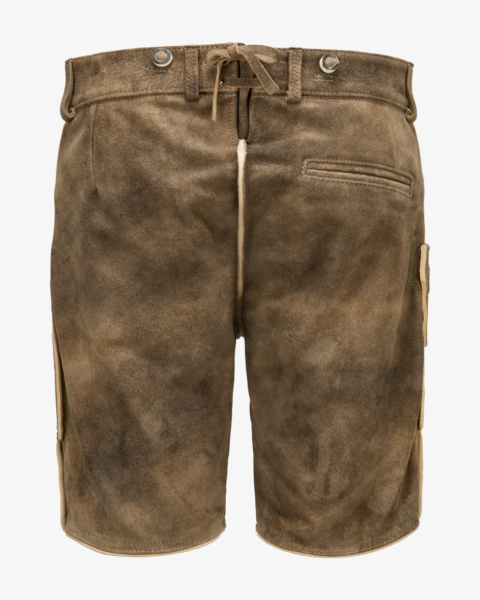 Bild 5 für Wiesnlederhose kurz aus Ziegenleder 23