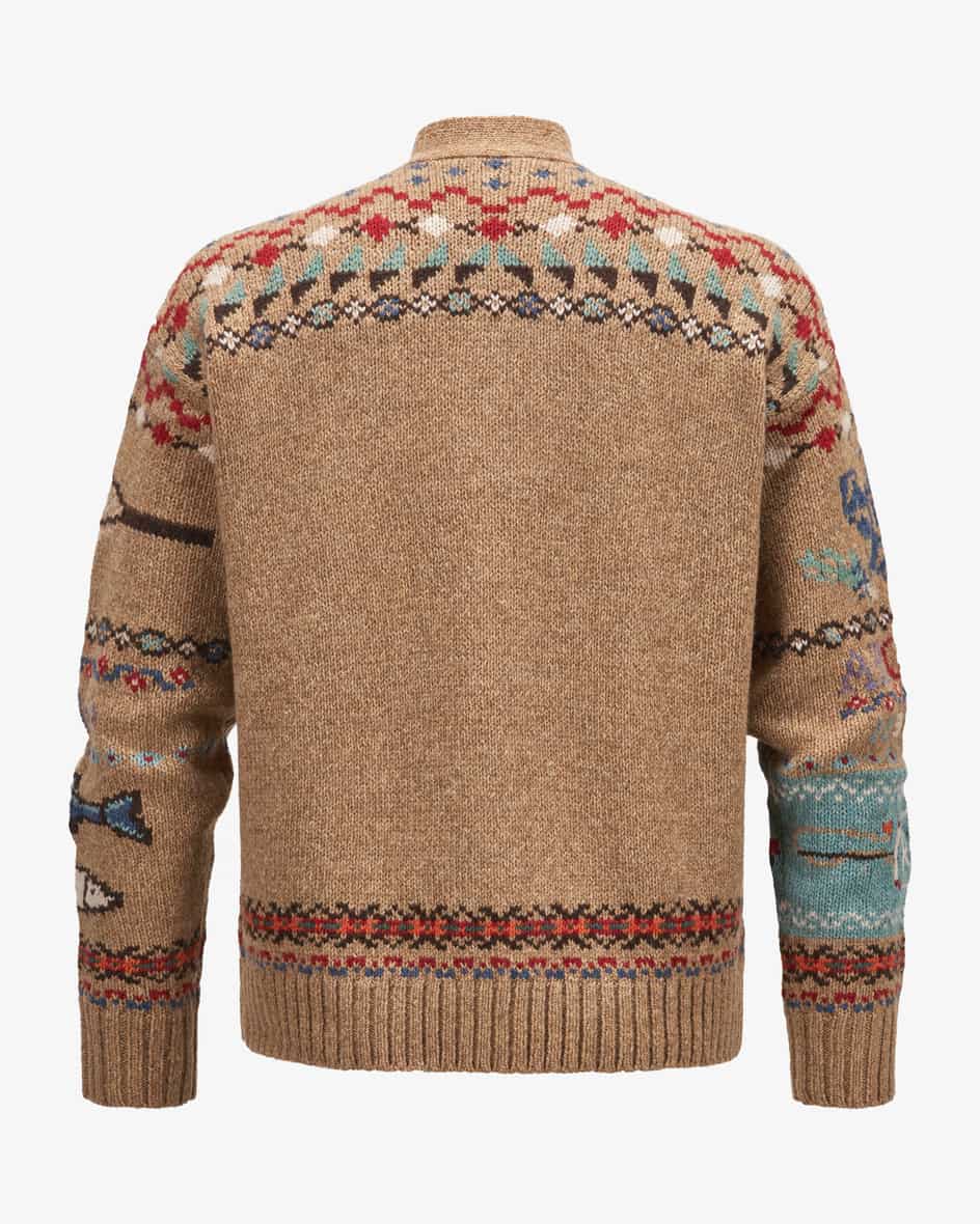 Bild 5 für Strickjacke Relaxed Fit aus Wolle XL