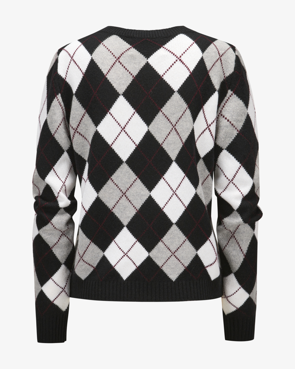 Bild 5 für Pullover Antoni Argyle aus Cashmere M-L