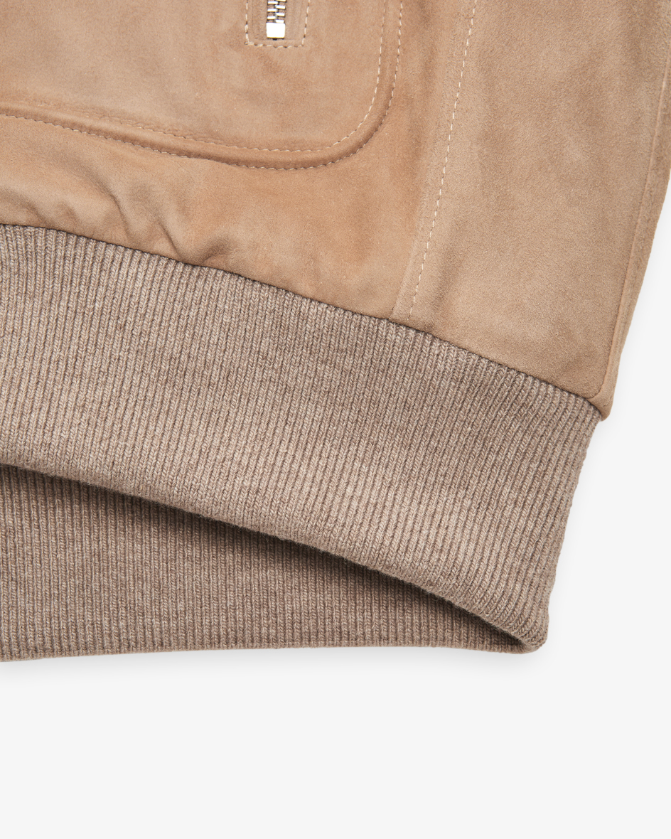 Bild 5 für Daunenblouson aus Leder 50
