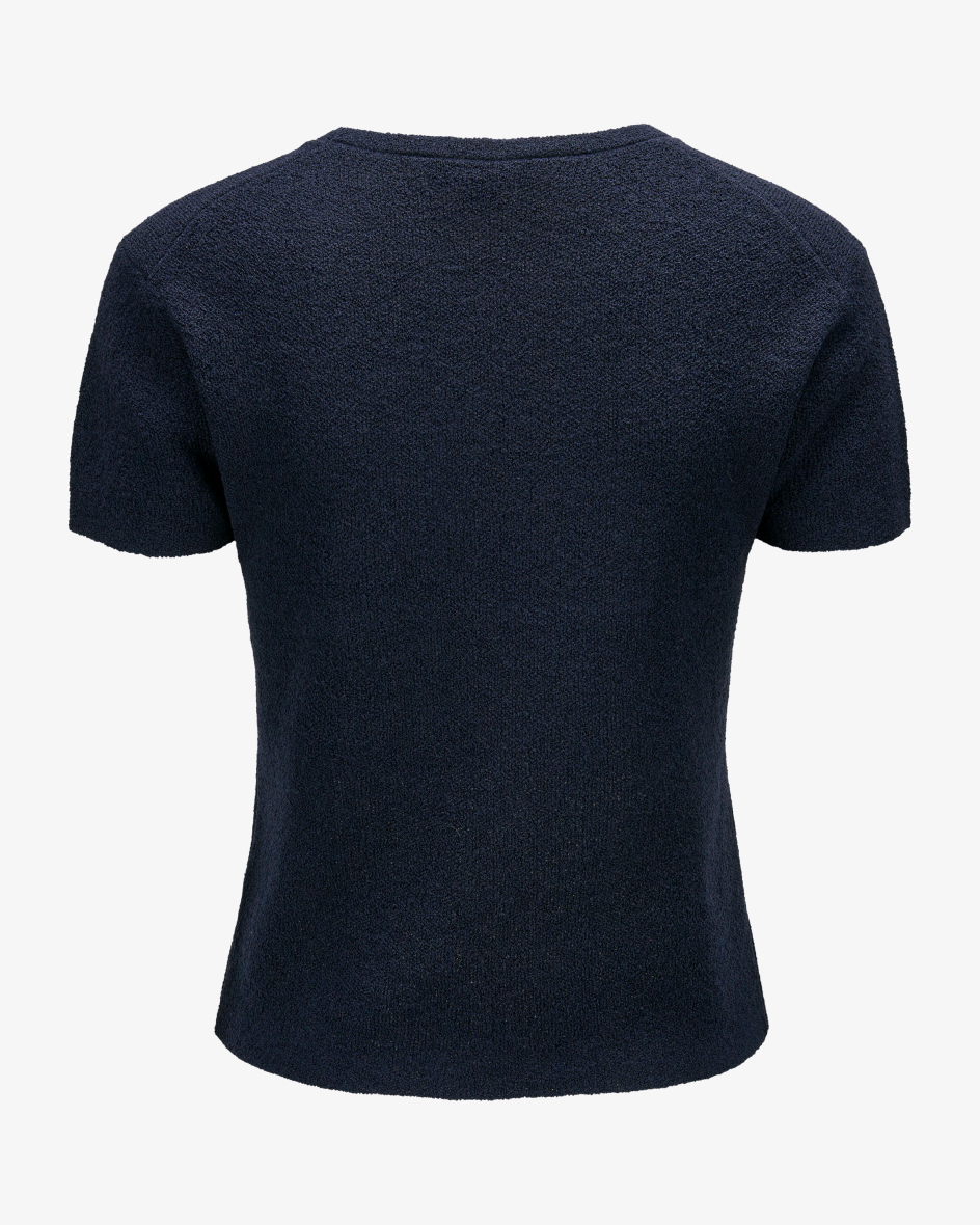Bild 5 für Strickshirt aus Woll-Mix M