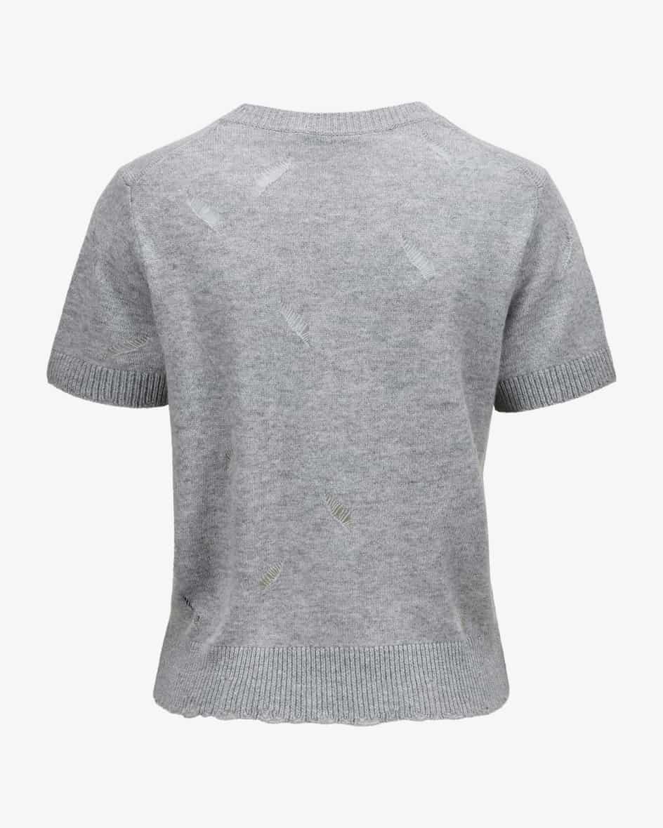 Bild 5 für Strickshirt Blooming Statements aus Schurwolle und Cashmere 42