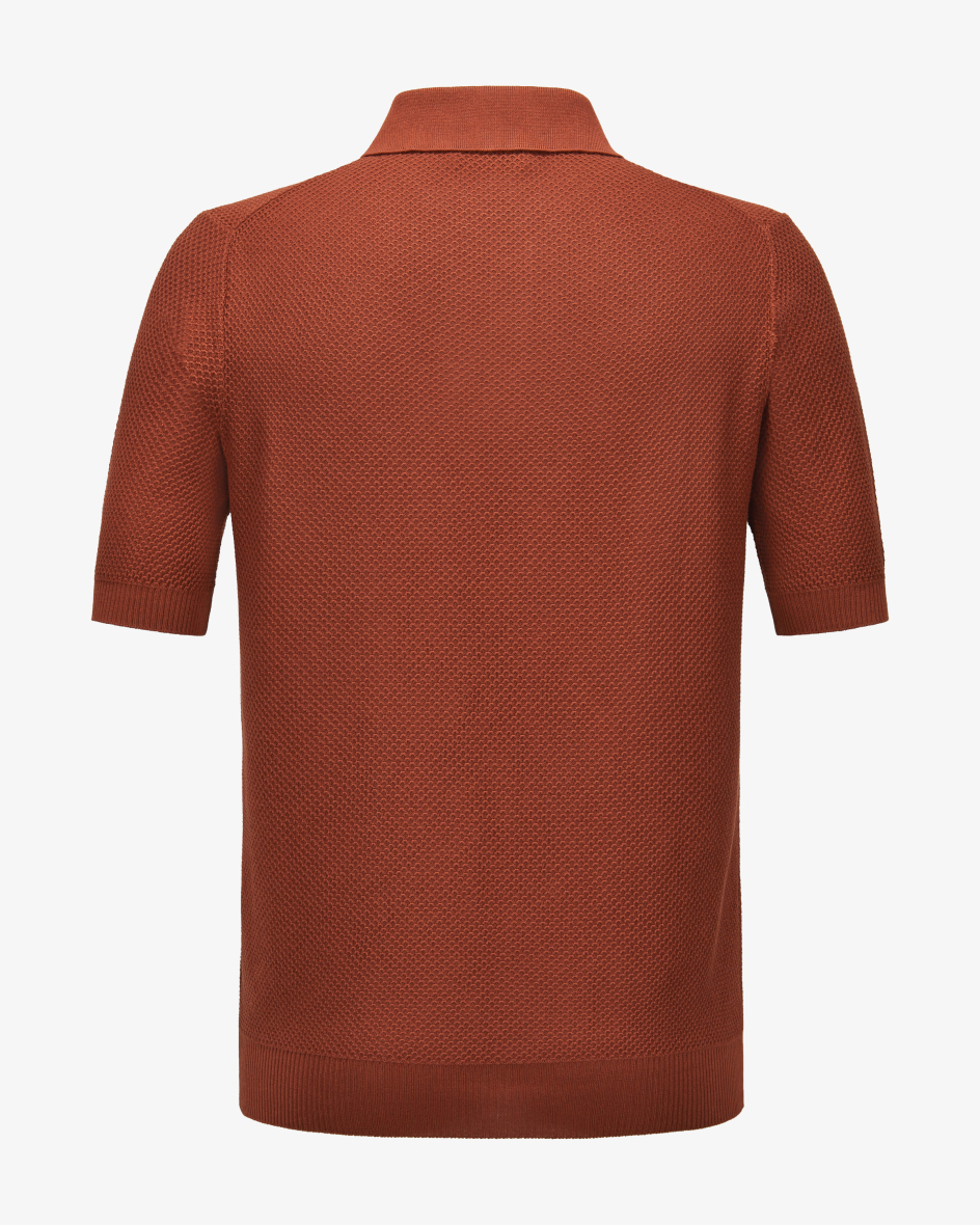 Bild 5 für Strick-Poloshirt aus Bio-Baumwolle 52