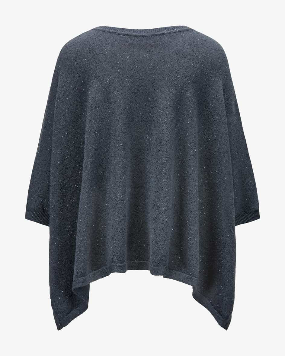 Image 5 for Poncho made from a merino wool blend XL