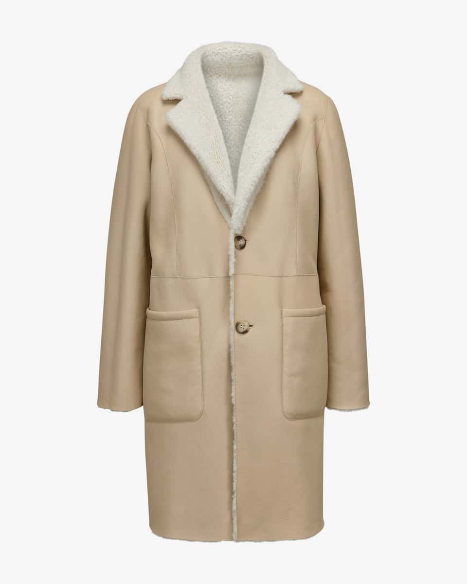 Image 5 for Luceram reversible lambskin coat  