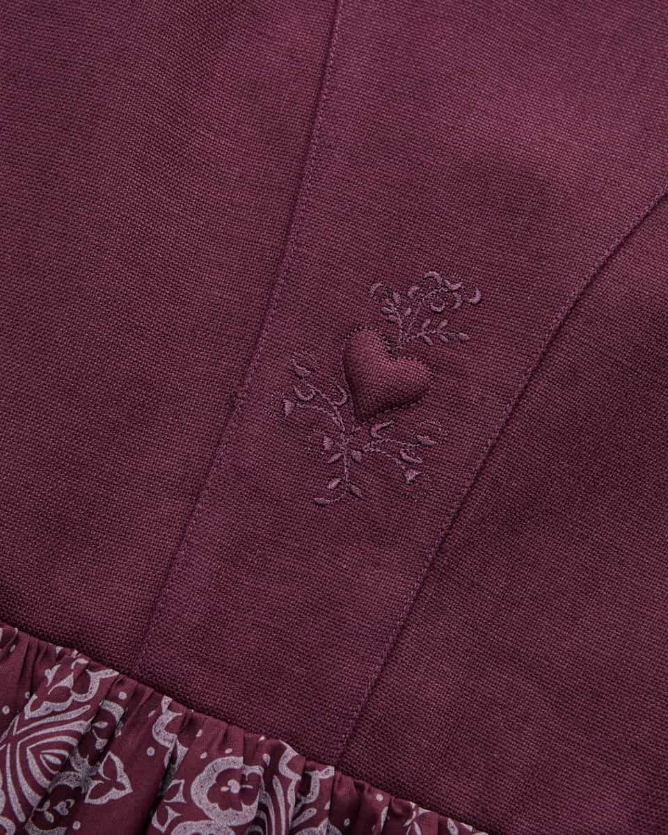 Bild 5 für Wiesndirndl lang mit Schürze 38