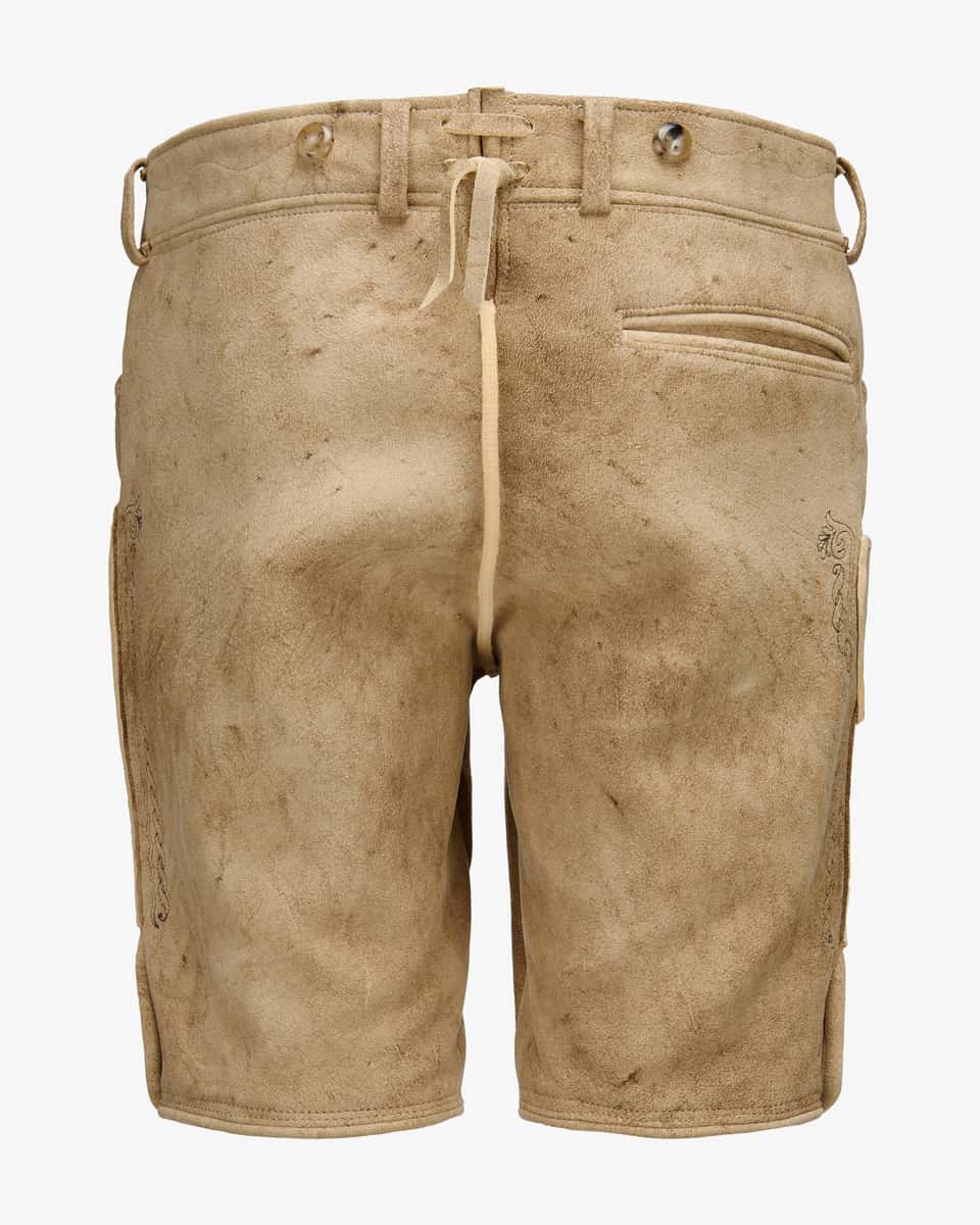 Bild 5 für Wiesnlederhose kurz aus Hirschleder  94