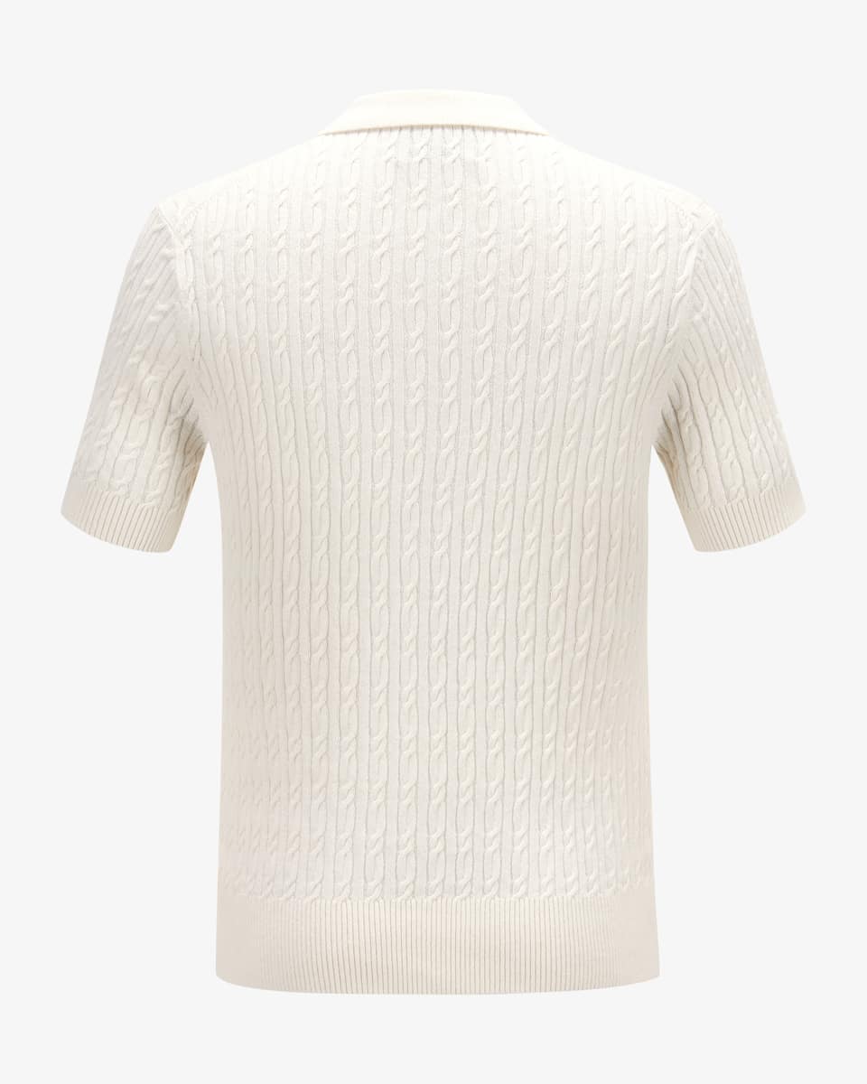 Image 5 for Cotton blend knitted polo 52