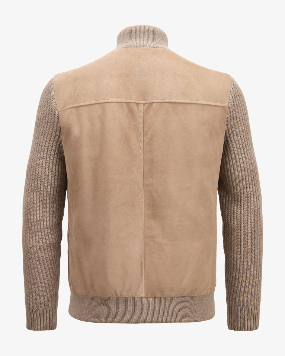 Bild 6 für Daunenblouson aus Leder 50