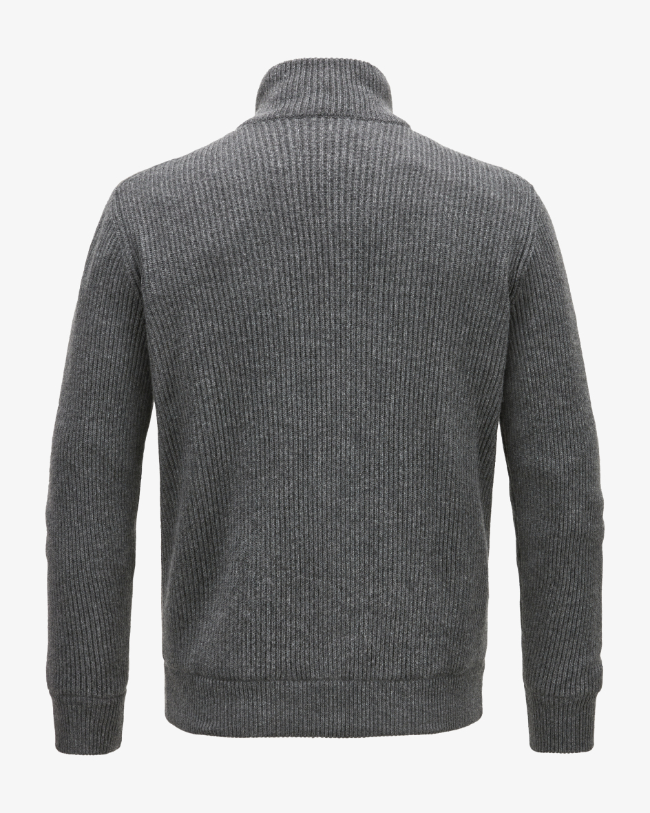 Bild 6 für Hybrid-Blouson aus Leder und Cashmere M