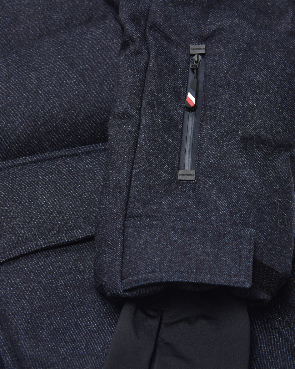 Image 7 for Servance down jacket made from virgin wool 52
