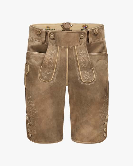 Loisachtal Lederhose aus Ziegenleder