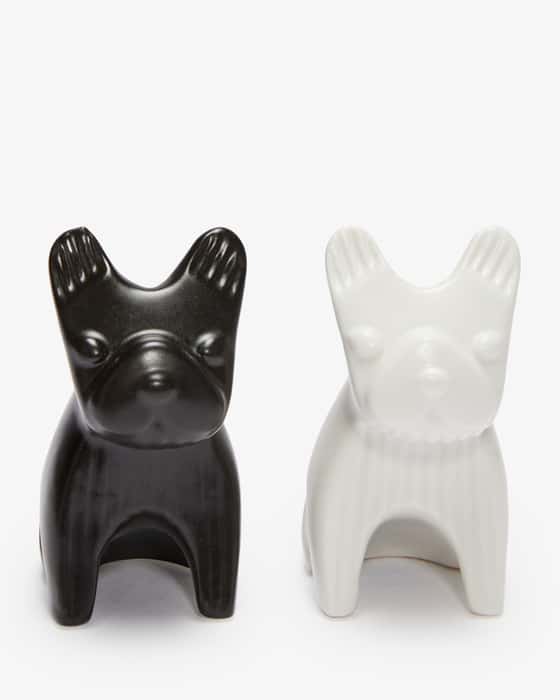 Jonathan Adler French Bulldog Salz- und Pfefferstreuer-Set bei LODENFREY