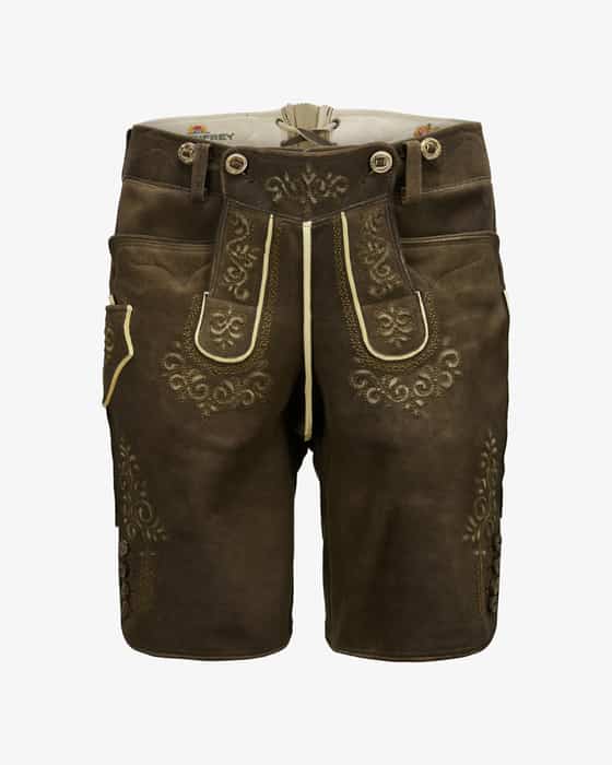 Weitenfels Lederhose aus sämisch gegerbtem Ziegenleder