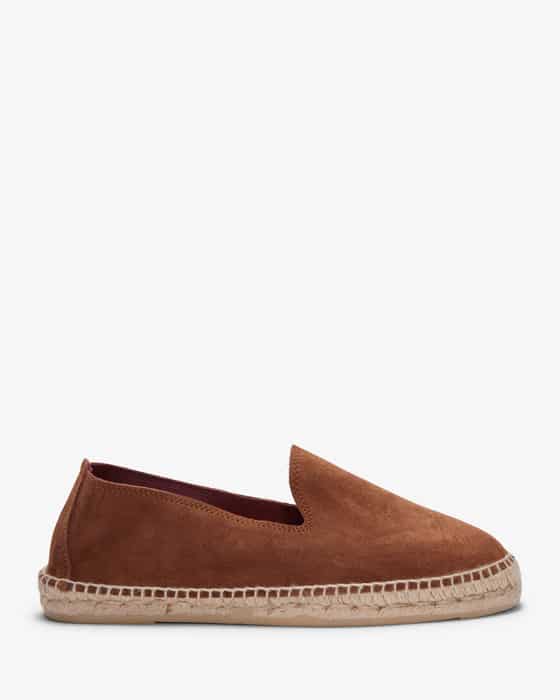 x Luca Rubinacci Flat Suede Espadrilles