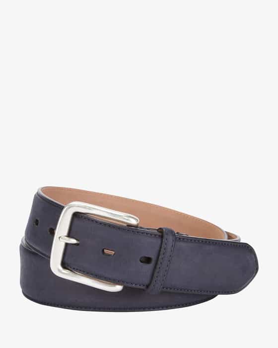 小物 fausto colato studs belt UA Exclusive FAUSTO COLATO antelope leather belt black | BRAUN Hamburg