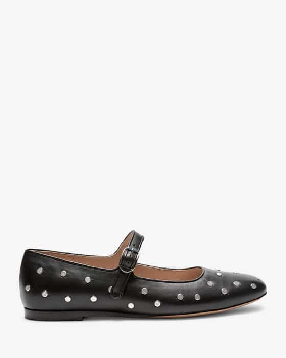 Mary Jane Studded Ballerinas