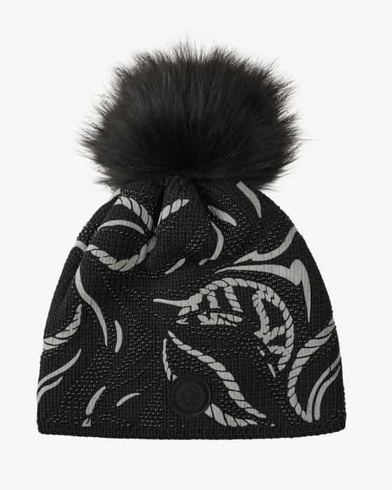 Strickmütze aus Baumwoll-Mix