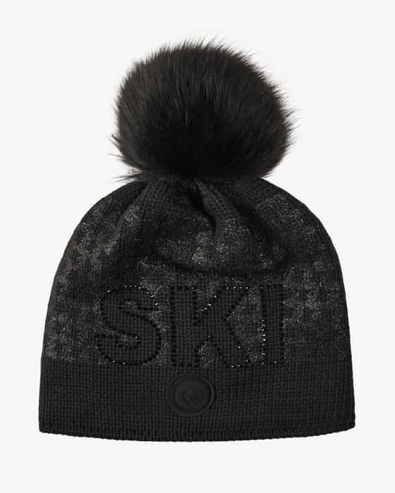 Strickmütze aus Baumwoll-Mix