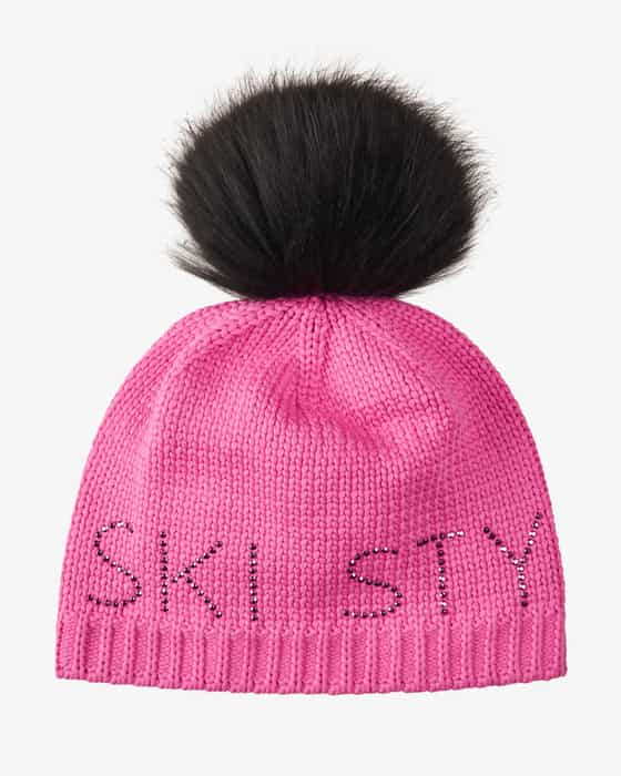 Strickmütze aus Baumwoll-Mix