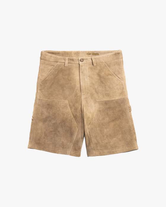 x Meindl Oktoberfest Lederhose kurz aus Hirschleder