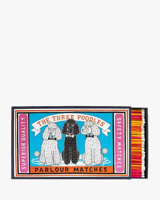 Three Poodles Giant Streichhölzer 