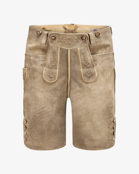 Lederhose Sudelfeld kurz aus Hirschleder