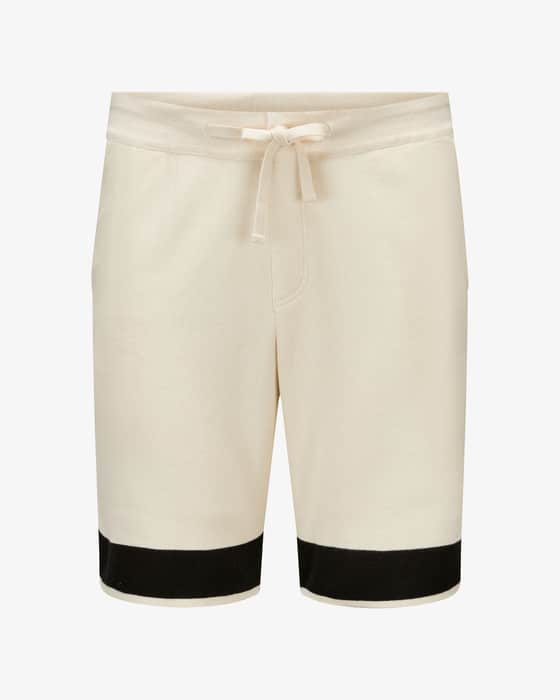 Strickshorts aus Baumwolle
