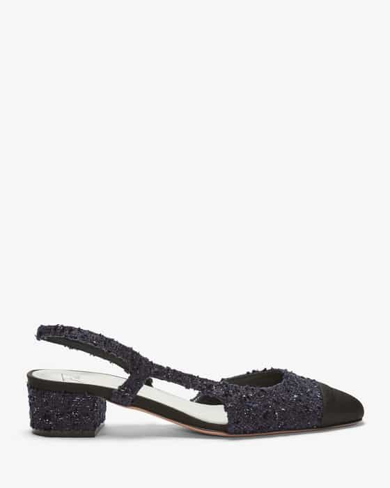 x LODENFREY Slingback-Pumps Rosette Pluma