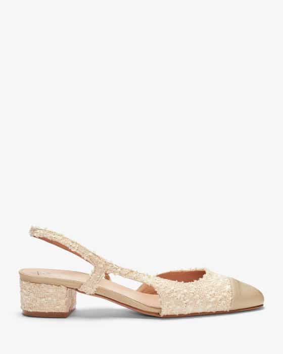 x LODENFREY Slingback-Pumps Rosette Pluma