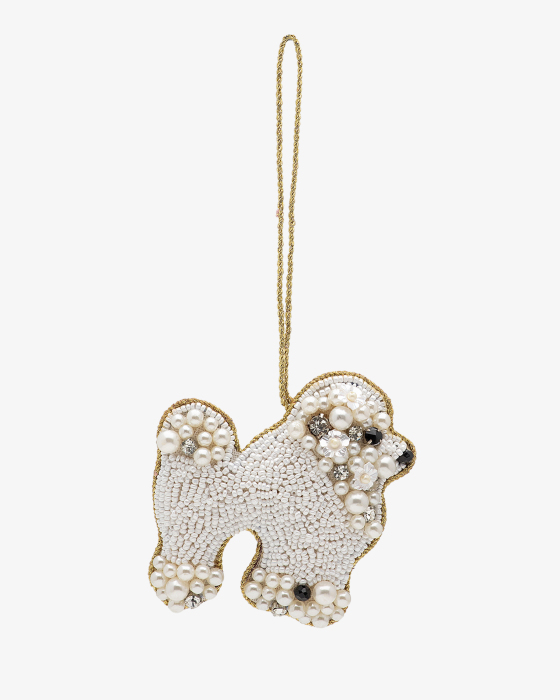Anhänger Beaded Poodle