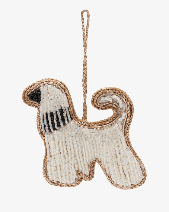 Anhänger Beaded Fancy Dog 