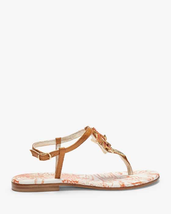 Zehentrenner-Sandalen 