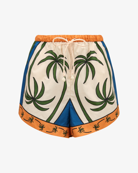 Shorts Tropical Graphic aus Bio-Baumwolle