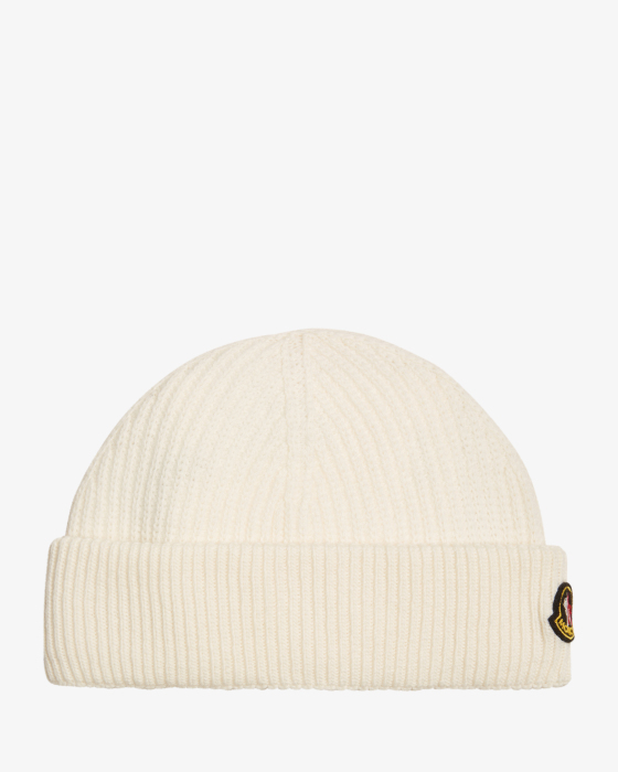 Re/Icons knitted hat made from virgin wool and cashmere