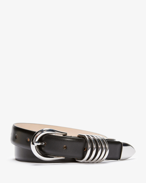 Hollyhock leather belt 