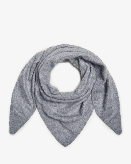 Brushed cashmere scarf