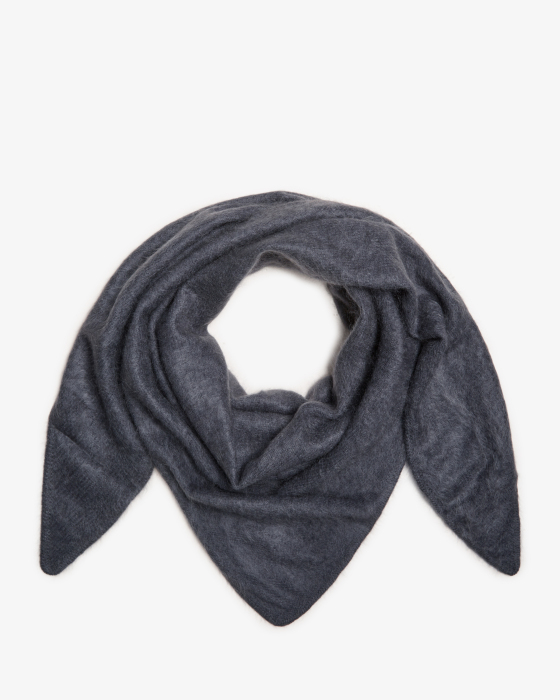 Brushed cashmere scarf