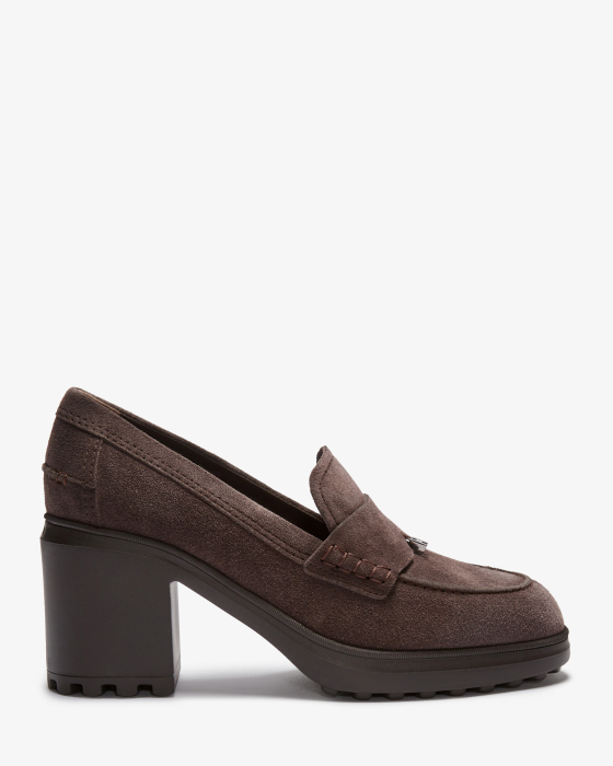 Loafer-style pumps 