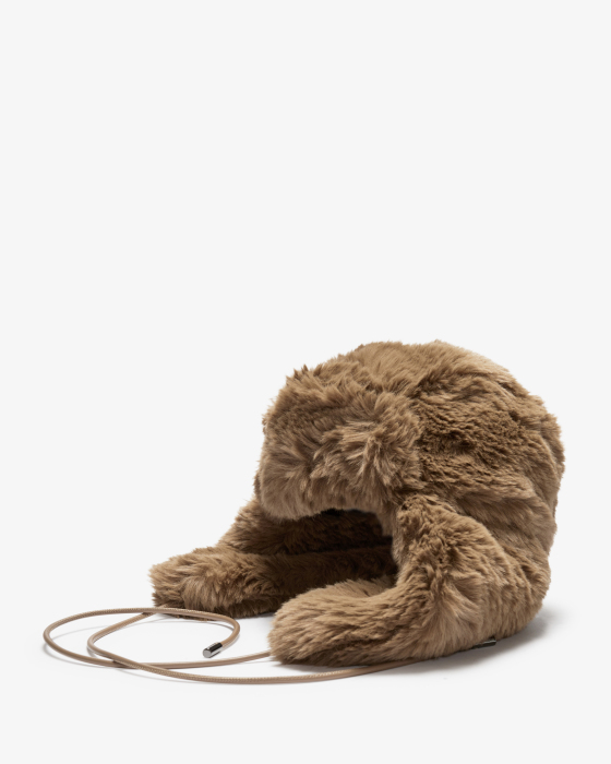 Faux fur ushanka 