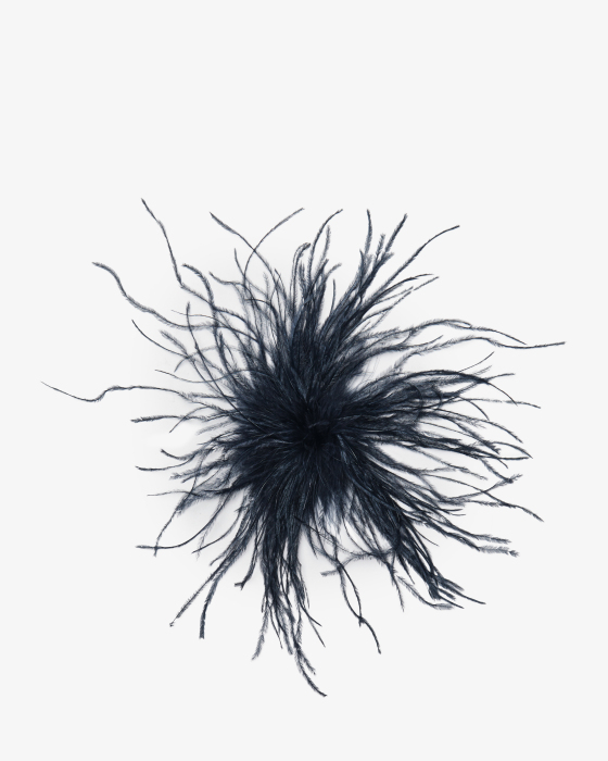 Feather brooch