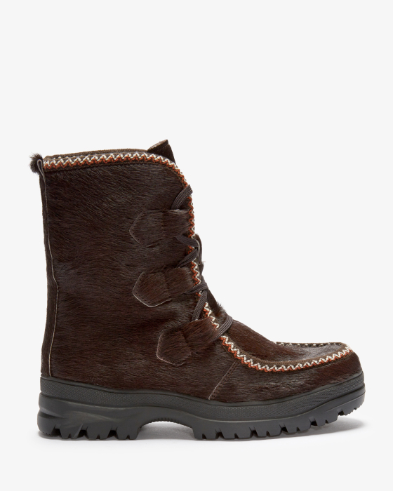 Fur boots