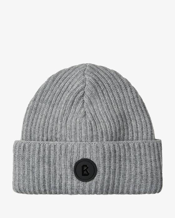 Gustav knitted hat made from a virgin wool and cashmere blend