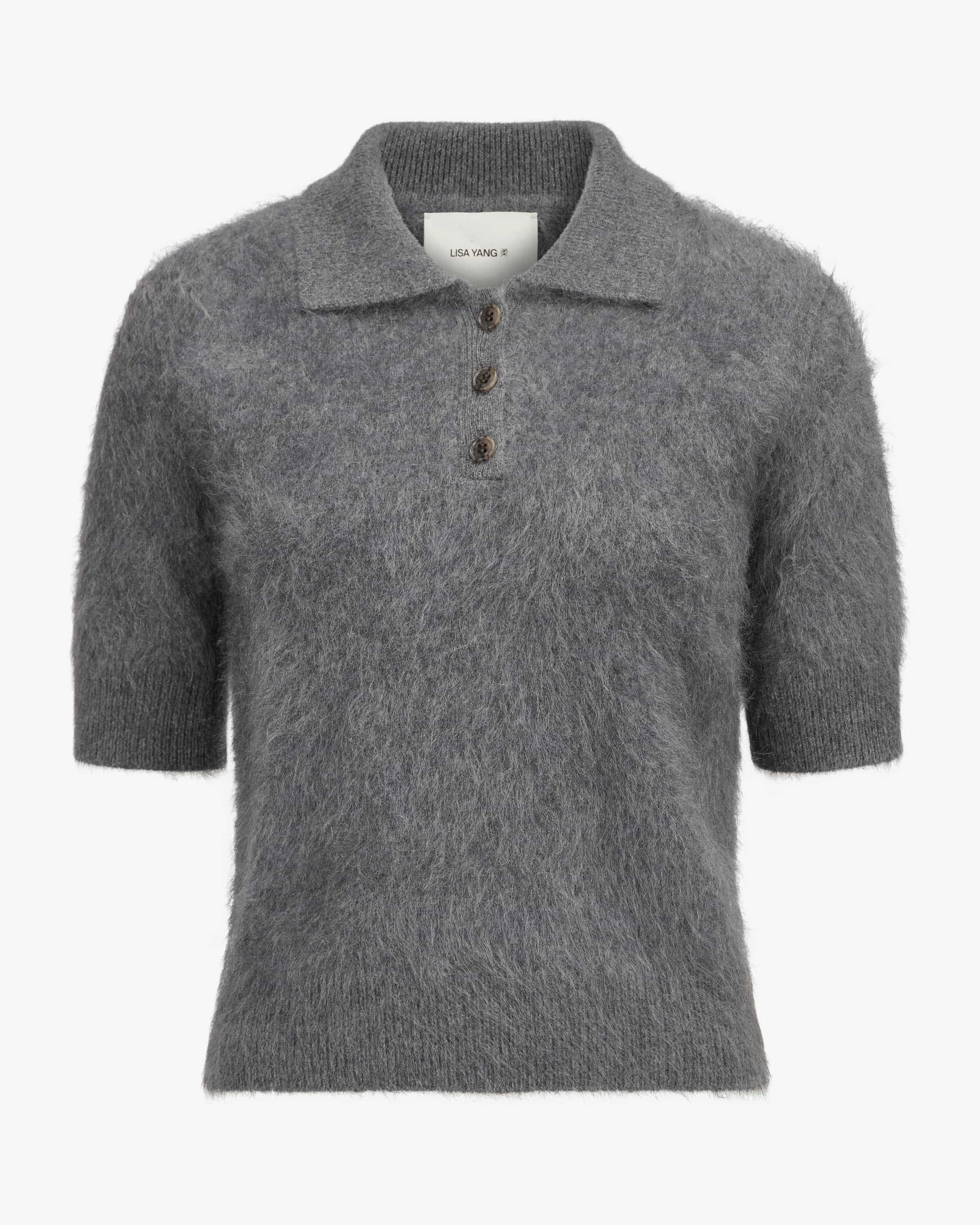 Lisa Yang Carolyn cashmere knit shirt | LODENFREY